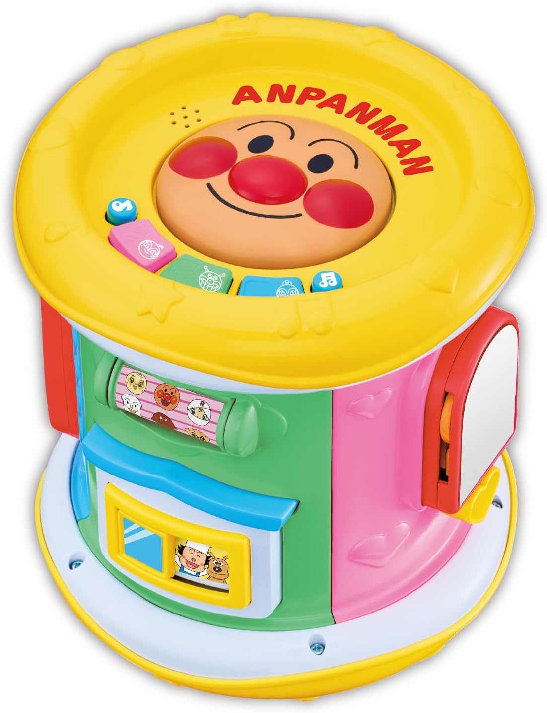 Agatsuma Anpanman Melody Roller for Hand Play, Recommended Age: 8 Months and Up