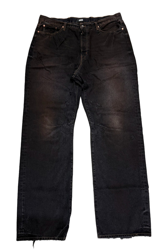 BOSSI 'BROWN WASH' BLACK JEANS