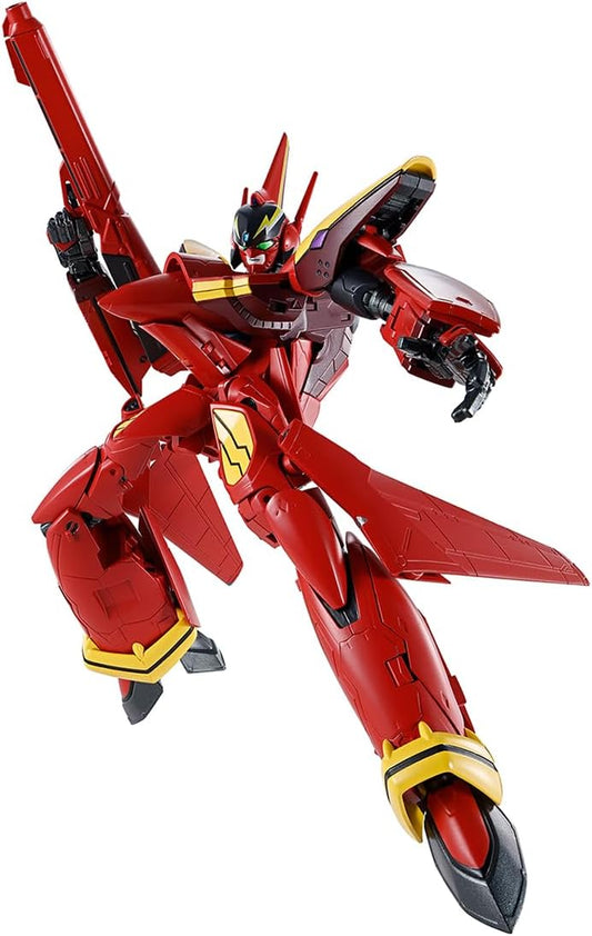 HI-METAL R Macross 7 VF-19 Kai Fire Valkyrie, Approx. 5.9 inches (150 mm), PVC & ABS & Die Cast Pre-painted Action Figure
