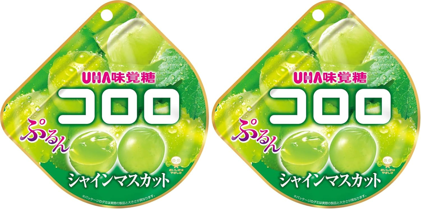 UHA Flavored Sugar Coloro Muscat 1.7 oz (48 g) x 6 Bags (2)