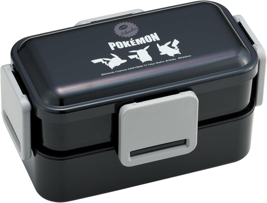 Skater (Skater) Bento Box, Fluffy Serving Lunch Box, 2-Tier, 850ml Large Capacity, Made in Japan, Pokemon PFLW9-A