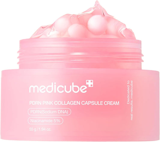 Medicube PDRN Capsule Cream High Concentration Shiratama Moisturizing New Concept New Feeling Milky Lotion Refreshing Moisture Charge Moisture Korean Cosmetics
