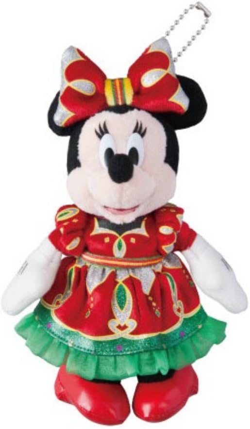 ミニーマウス ぬいぐるみバッジ クリスマス・ファンタジー 2014 【東京ディズニーランド限定】