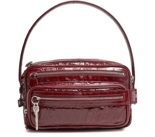 ACNE Camero Party shoulder bag in croco print - Image 1