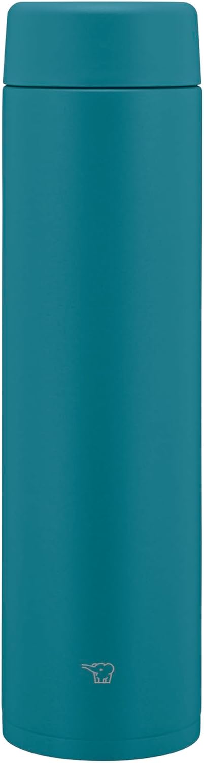 Zojirushi SM-GS72-GM Water Bottle, 720ml Large Capacity, 【Recommended for Sports】, Dishwasher Safe, Seamless Lid, Easy to Clean with Only 2 Parts, Compact, Keeps Hot and Cold, Screw Lid, Deep