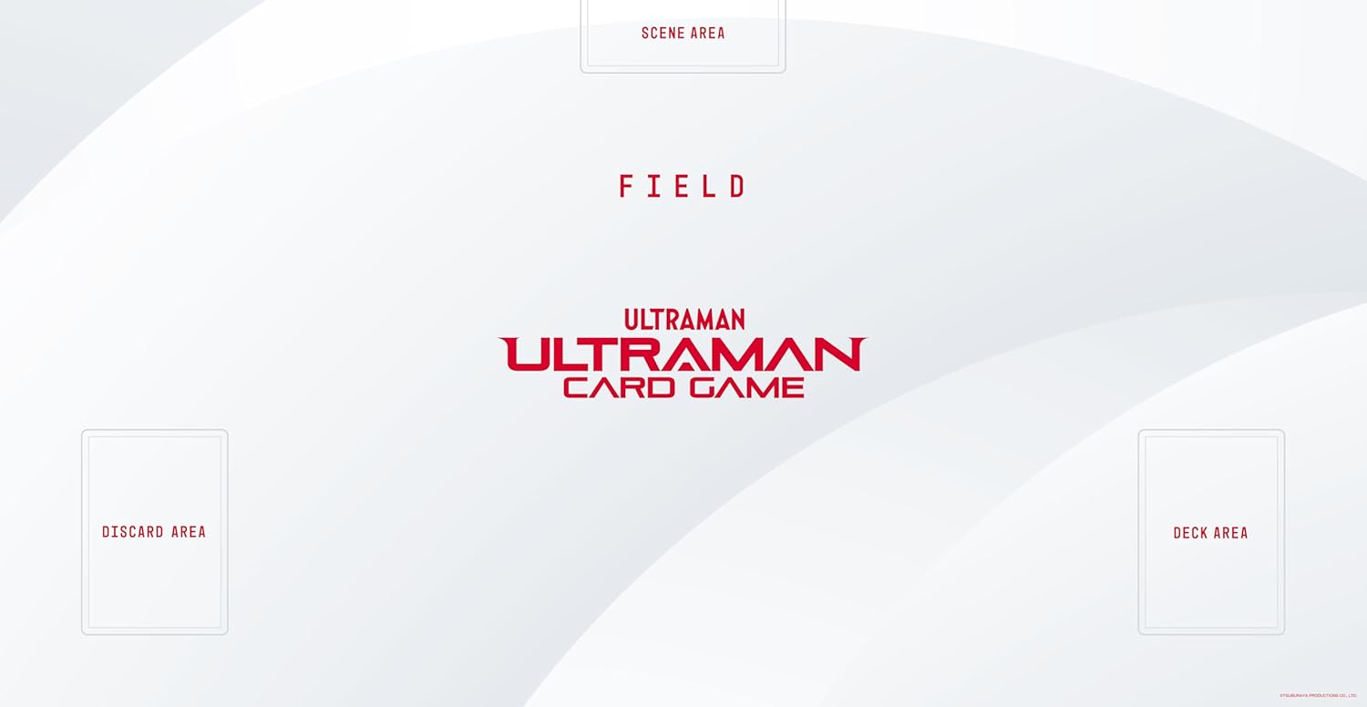 BANDAI Ultraman Card Game Official Playmat (white)