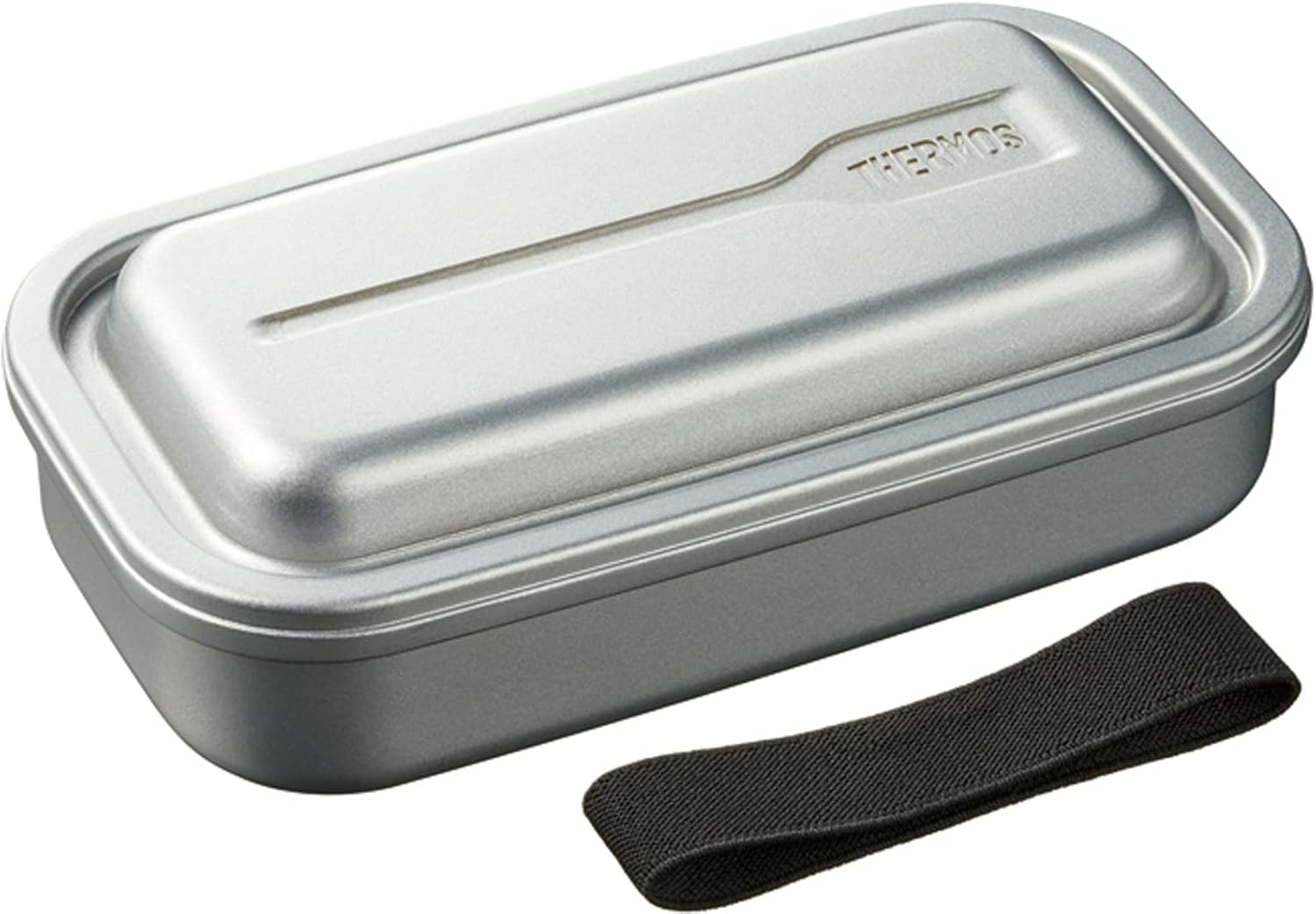 Thermos DAA-800 SL Aluminum Fresh Lunch Box, Inner Fluorine Coating, 27.6 fl oz (800 ml), Silver