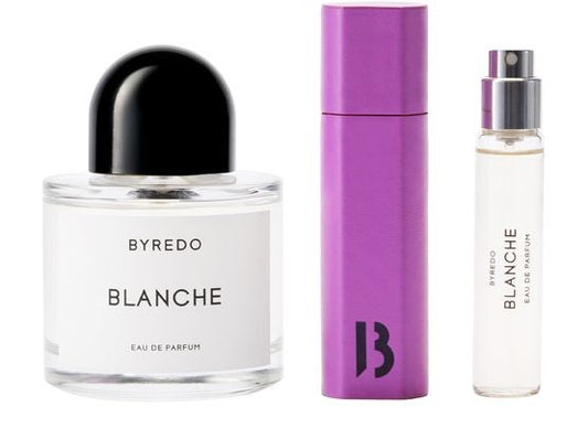 BYREDO Blanche eau de parfum and leather travel case set - Image 1