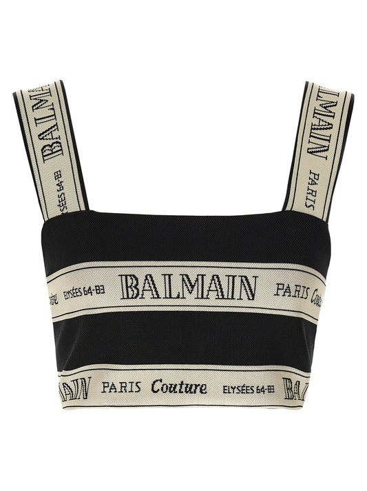 Balmain 'Nastro Balmain' Top - Image 1