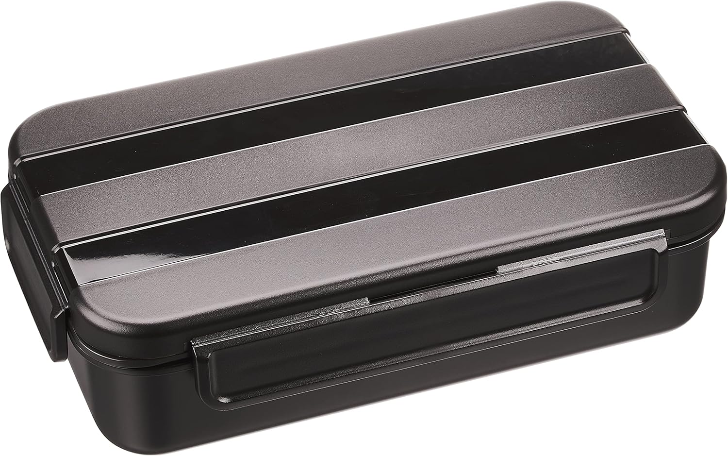 【BLKP】 Pearl Metal Bento Box, One-Tier, Made in Japan, Limited, Black, Microwave Safe, BLKP, Black, AZ-5045