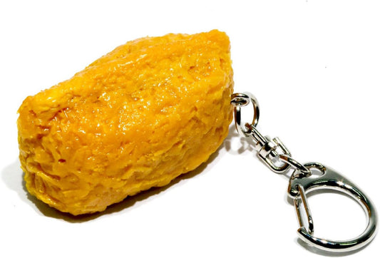 Coconut Accessories 035TK Inari Sushi Food Sample Keychain Cute, Funny, Souvenir, Present