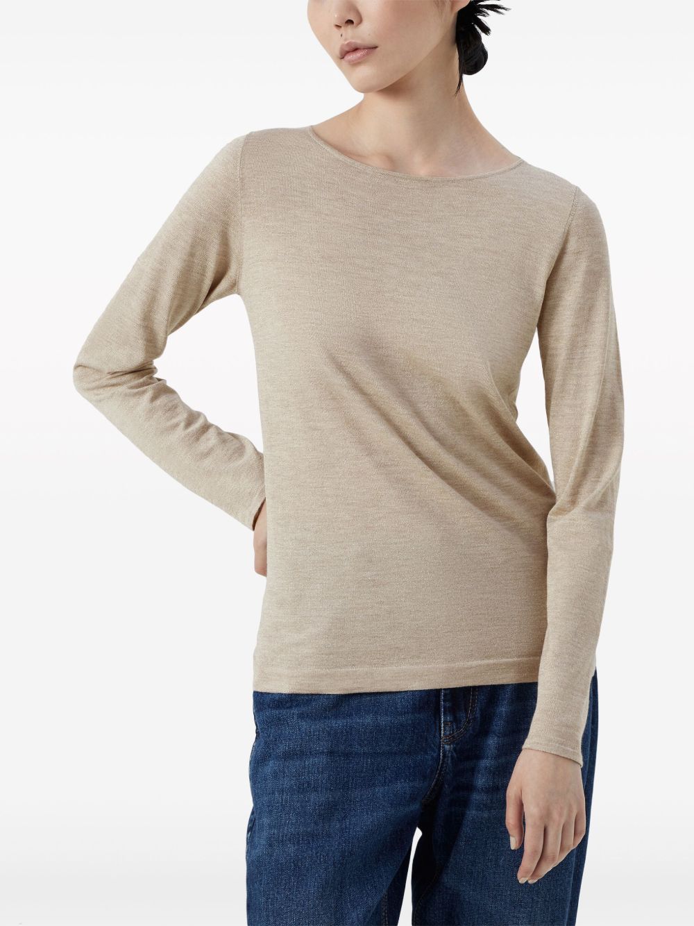 Brunello Cucinelli Cashmere And Silk Seater - Image 1