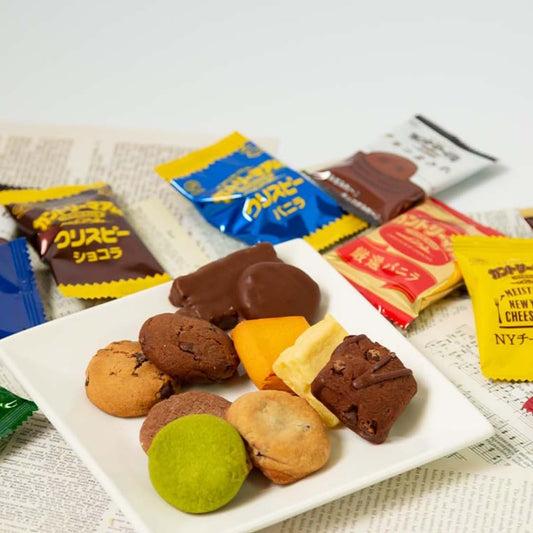 Fujiya Country Maam, 10 Types, Total of 30 Pieces, Commercial Use, Chocolate-Covered Vanilla, Cheesecake, Butter and Luxury Chocolate, Assorted Sweets, Set