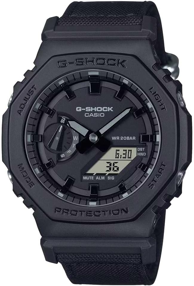 G-Shock Casio GA-2100BCE-1AER Carbon Watch Black, Black, Modern, Black, Modern