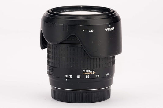 Sigma 28-200 f/3.5-5.6 Compact Hyper Zoom Aspherical Lens for Konica Minolta SLR Cameras