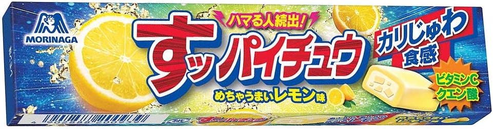 Morinaga Seika Supai Chu (Lemon Flavor) 12 Tablets x 12 Bottles