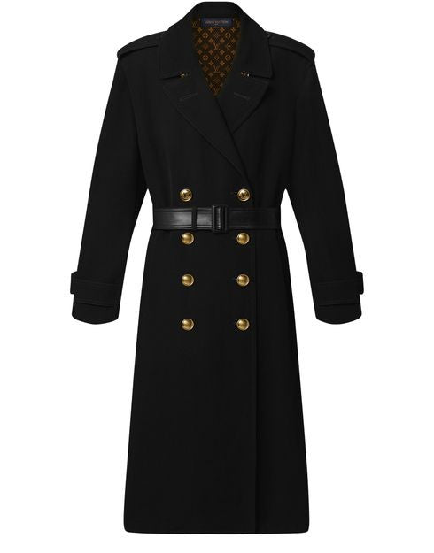 LOUIS VUITTON Golden Buttons Overcoat - Image 1