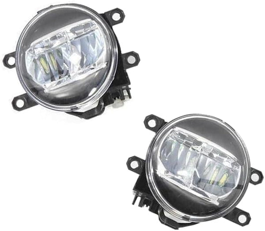Prius PHV 30 Series Prius α 40 Series Car LED Fog Lamp Unit 81210-48050 Compatible H8 H11 H16 Front Fog Light Improved Visibility, Compatible with bad weather