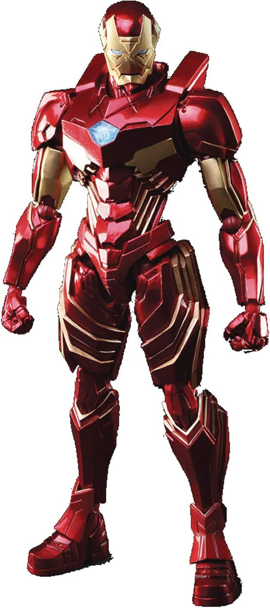 Marvel Universe Valiant Bling Arts APR208845 Designed By Tetsuya Nomura Iron Man, PVC Pre-painted Action Figure