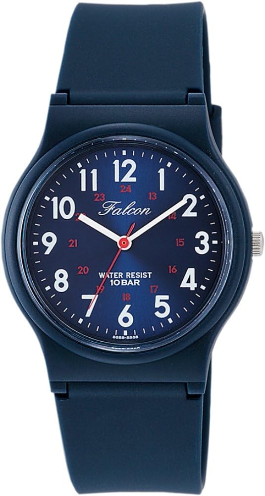 Citizen Q&Q VP46 Series 1 Analog Watch, Waterproof, Urethane Strap, all navy, 1 piece