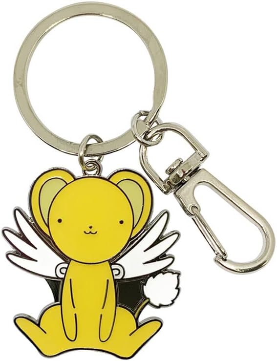 Toshinpack CA-KR001 Card Captor Sakura, Metal Key Ring, Kero-chan, Approx. 1.8 inches (45 mm), Zinc Alloy