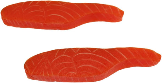 speed mao Lifelike Salmon Salmon Fillet Food Sample Food Model 2 Pieces