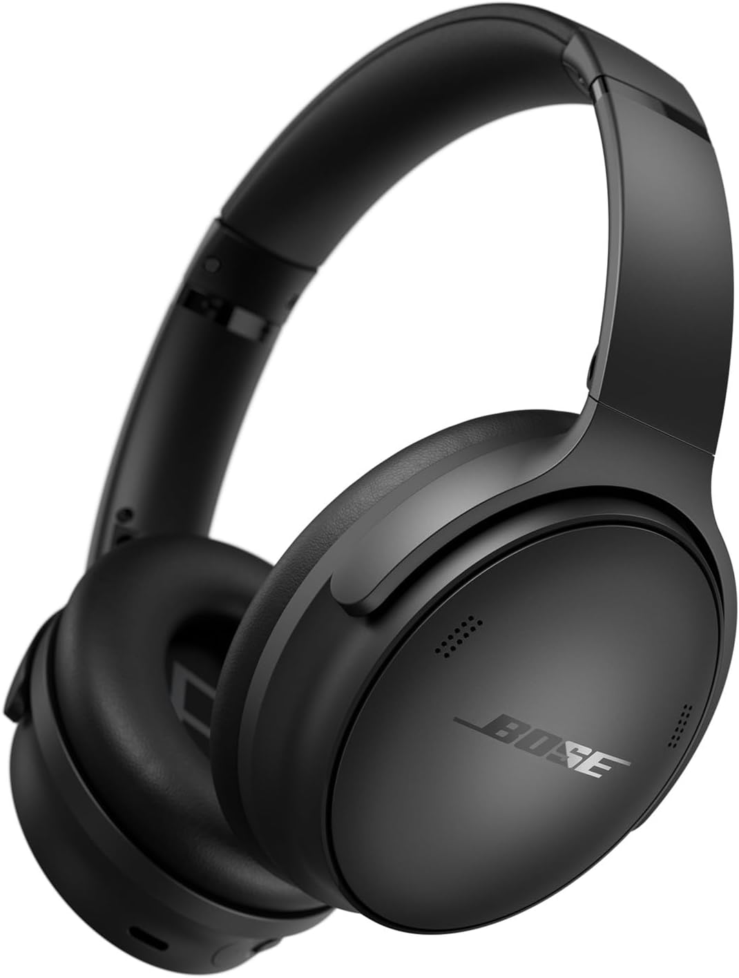 Bose QuietComfort SC Headphones Fully Wireless Headphones, Noise Cancelling, Bluetooth Connectivity with Microphone, Up to 24 Hours Playtime, Fast Charging, Black