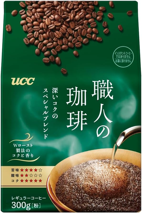 UCC Artisan Coffee Deep Rich Special Blend SAP 10.6 oz (300 g) x 3 Packs
