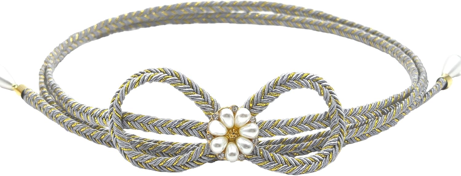 Doscpe Women's Yukata, Belt Decoration, Yukata, Belt Tightening, Accessories, Yukata, Accessories, Obi Decoration, Yukata, Belt Clip, Pearl, Sash Tightening, Summer, Long Sleeves, Belt Tightening