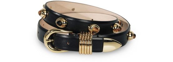 DÉHANCHE Hollyhock stone-embellished belt - Image 1