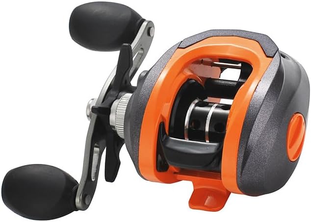 ベイトリール 両軸リール 左ハンドル 右ハンドル 遠投 フィッシング ベイト リール 釣り 7.2：1 ドラグ力8KG アウトドア 釣り具 釣り用品 [並行輸入品]