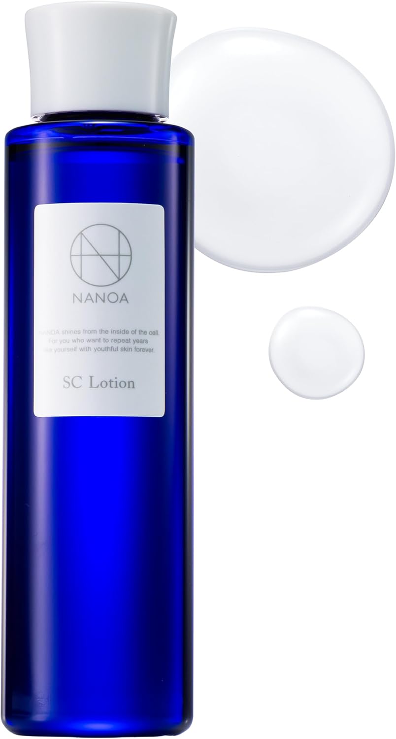 NANOA Dermatologist Hottest Human Stem Cell Lotion, EGF, Aging Care, Exosome, Ceramide, Vitamin C Derivative, Additive-Free, Made in Japan