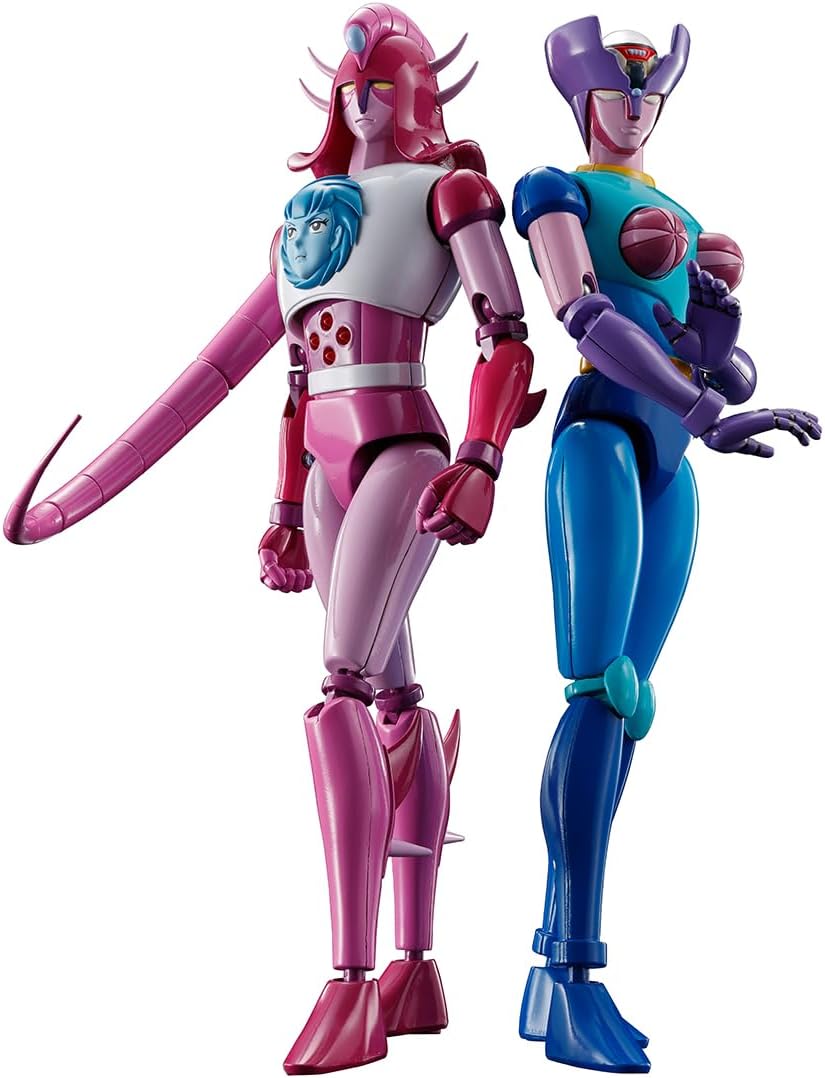 Soul of Chogokin Mazinger Z Series GX-108 Line X1 & GX-11R Dianan A, Approx. 6.7 inches (170 mm), ABS & Die Cast, Pre-painted Action Figure