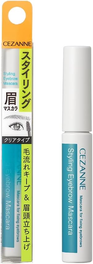 Cezanne Styling Eyebrow Mascara, 00 Clear, 0.1 oz (4 g), Fur