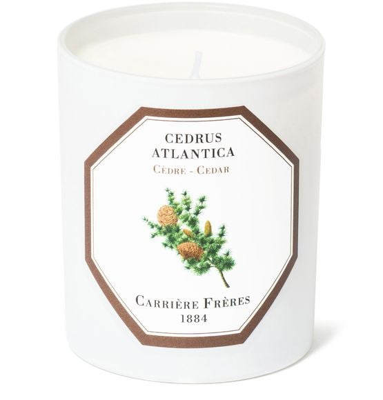 CARRIERE FRERES フレグランスキャンドル シダー - セドラス アトランティカ 185 g - Image 1