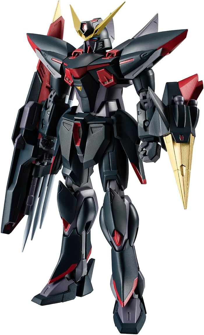 BANDAI SPIRITS ROBOT Spirits Mobile Suit Gundam SEED GAT-X207 Blitz Gundam Ver. A.N.I.M.E. Approx. 4.9 inches (125 mm), ABS & PVC Pre-painted Action Figure