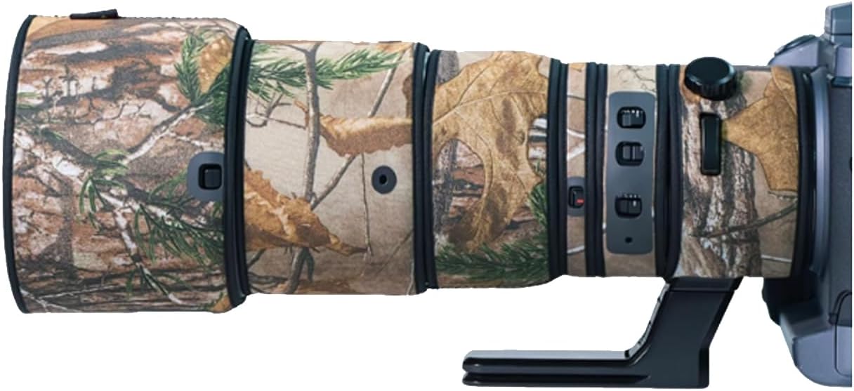 COMEOXO Sigma Lens Cover Waterproof Material Lens Protective Cover for Sigma 500mm F5.6 DG DN OS Telephoto Lens Coat Lens Camouflage Protective Cover Elastic Fabric Protective Lens [Color Number: #