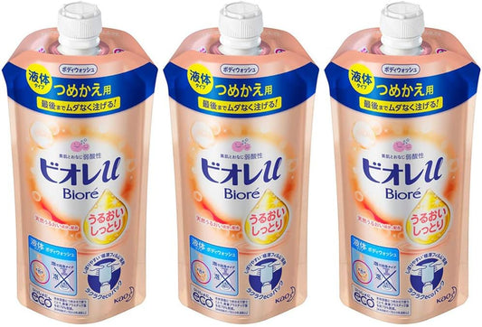 Set of 3 Bioreu Moisturizing Refill, 11.5 fl oz (340 ml)