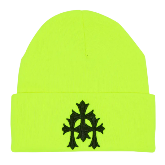 CHROME HEARTS 'TRIPLE CROSS' VOLT BEANIE