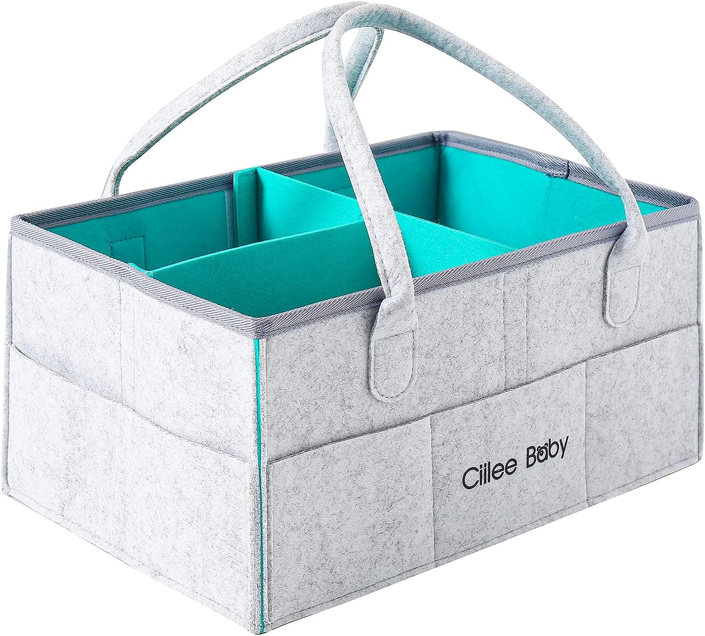 Diaper Stocker, More Durable and Secure, Diaper Storage Case, Foldable, Storage Box, Baby Supplies Storage Bag, Diaper Stocker, Baby Toys, Accessories Storage, Gray, Basket, Baby Shower Gift, Baby