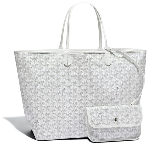 GOYARD 'WHITE' SAINT LOUIS PM BAG