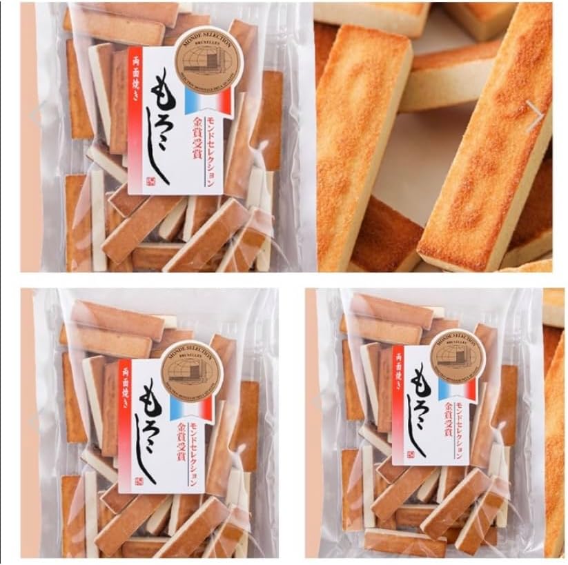 Fujita Seika Akita Signature Confectionery Double-Sided Grilled Corn, 3 Bags
