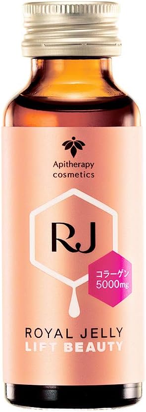Yamada Beekeeper RJ Royal Jelly Lift Beauty (1.7 fl oz (50 ml) x 10 Bottles)