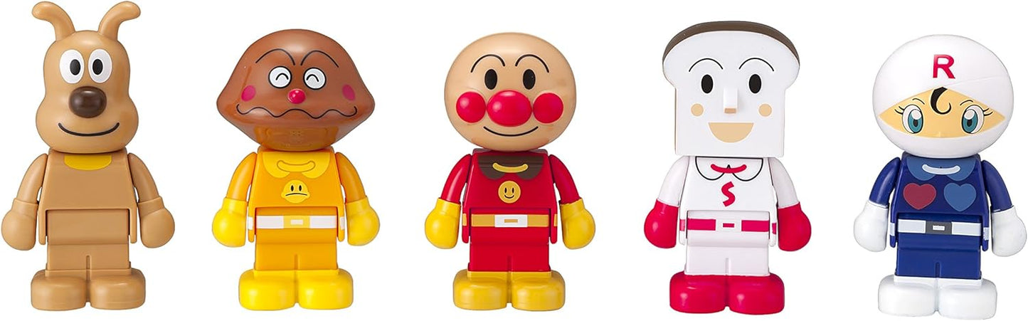 BlockLabo Block Lab Anpanman Block Doll Set
