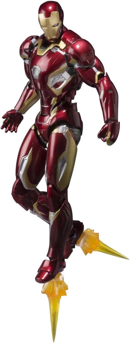 SH Figuarts Avengers Iron Man Mark 45 about 155mm ABS u0026 PVC u0026 die-cast painted action figure