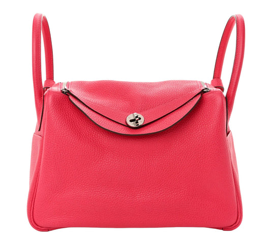 HERMÉS LINDY 30 ROSE EXTREME PHW