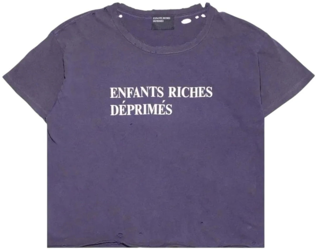 ENFANTS RICHES DÉPRIMÉS 'NIGHTSHADE' LOGO TEE