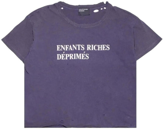 ENFANTS RICHES DÉPRIMÉS 'NIGHTSHADE' LOGO TEE
