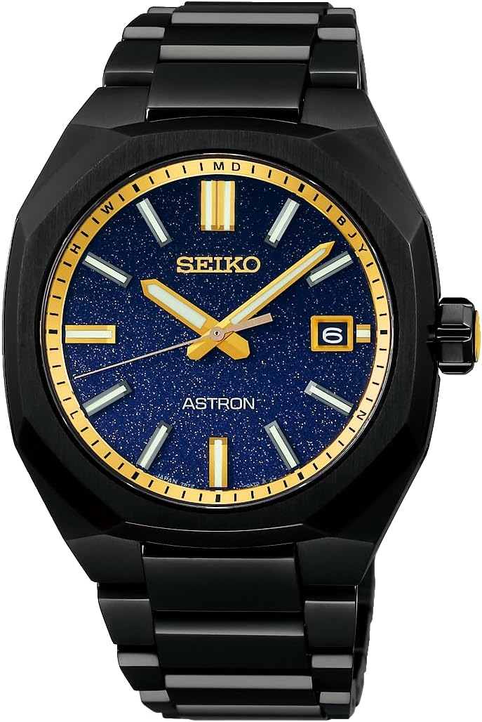 Seiko Astron NEXT 3rd Collection Wristwatch, Solar Radio Wave, Case: Black / Dial: Navy (Starry Sky Limited Vol. 1), Bracelet Type