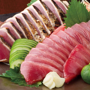 Tosaryori Tsukasa Summer Gift Set Bonito Tataki and Toro Katsuo Domestic Sashimi Set Katsuo Fish Dish Fresh Fish Bonito Tataki Kochi Tsukasa Toro Katsuo Yuzu Ponzu Sauce Condiments Charcoal Grill